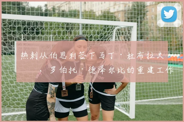 热刺从伯恩利签下马丁·杜布拉夫卡，罗伯托·德泽尔比的重建工作仍在继续